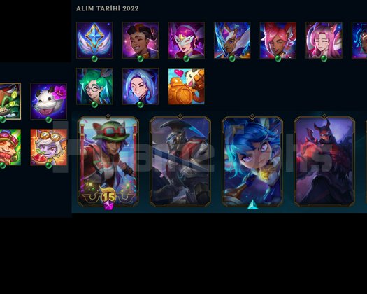 EUW HANDMADE 29 LVL 36 HERO 5 SKIN 2022 KURULUM