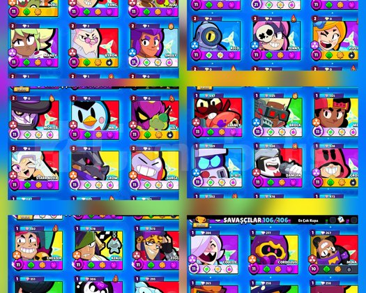 SATILIK BRAWL STARS HESABI