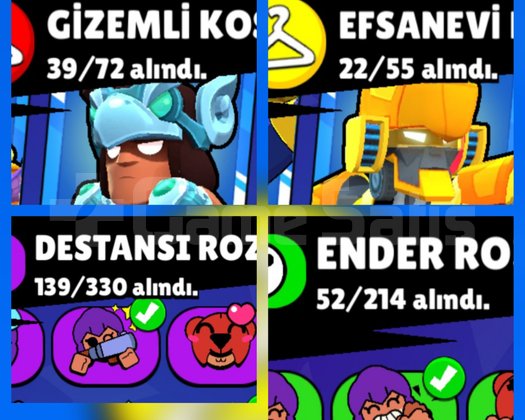 SATILIK BRAWL STARS HESABI