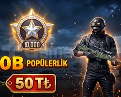 PUBG Mobile 10.000 Popülerlik Paketi - Anında Tesl