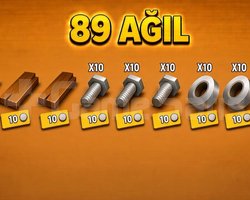 89 ADET AĞIL YÜKSELTME MALZEMESİ