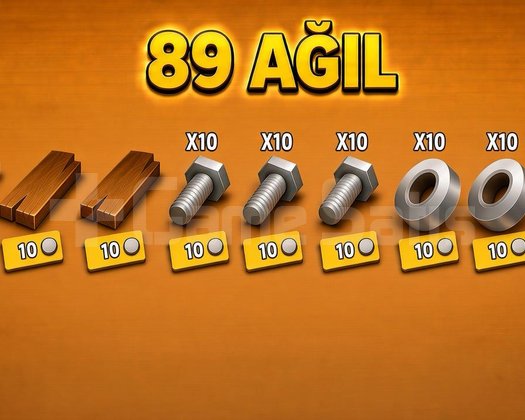 89 ADET AĞIL YÜKSELTME MALZEMESİ