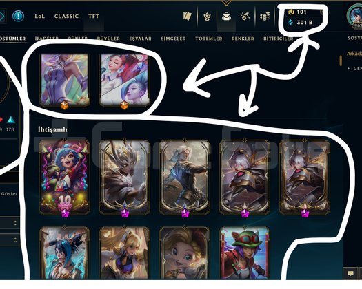962 LEVEL / 414 SKİN / FUL HERO +MAİL +16K SATIŞ