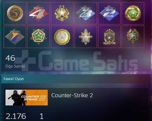 26K ELO + 12 MADALYA + GÜZEL OYUNLU MAİNLİK
