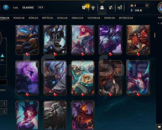 471 LEVEL / 242 SKİN / FUL HERO +MAİL +16K SATIŞ