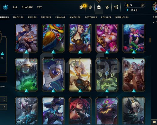 471 LEVEL / 242 SKİN / FUL HERO +MAİL +16K SATIŞ