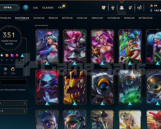 TR MASTER ELO 350 KOSTÜM 70WR
