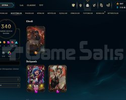 MASTER 250LP 350SKİN HİGH MMR +30LP GAİN