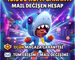 BRAWL STARS +10.000 Kupa Garantili & Mail Değişen