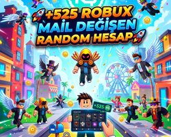 +525 ROBUX ENVANTERLİ MAİL DEĞİŞEN RANDOM HESAP