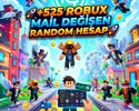 +525 ROBUX ENVANTERLİ MAİL DEĞİŞEN RANDOM HESAP
