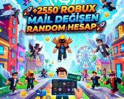 +2550 ROBUX ENVANTERLİ MAİL DEĞİŞEN RANDOM HESAP