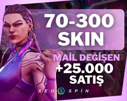 70-300 SKİN | MAİL DEĞİŞEN | UVİP+ | 40,000 SATIŞ
