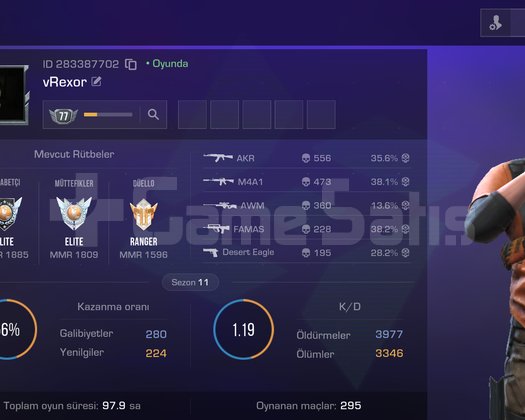 Amber koi bayonetli yüksek elolu main çar