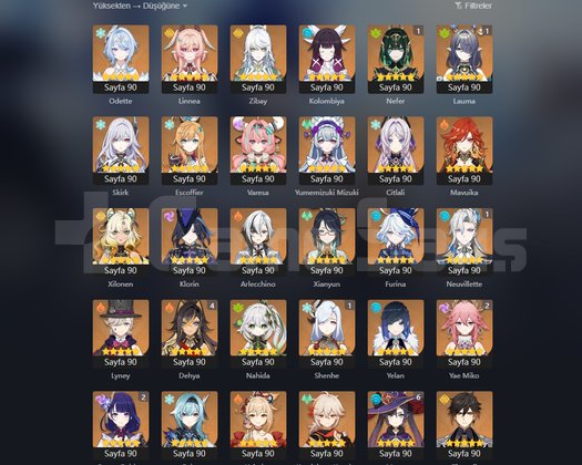 80x5 60AR EU END GAME GÜNCEL META HESAP