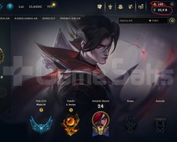 EUW EMERALD 2-3 MMR PLATİN 4 ACC!! 26K M.Ö 100RP