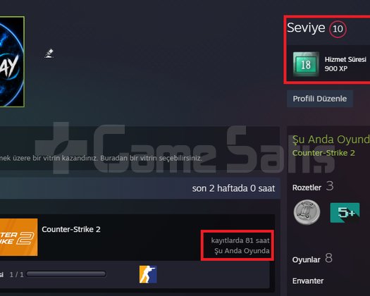 2 NADİR MADALYA +FACEIT 18 YILLIK SEÇKİN HESAP!
