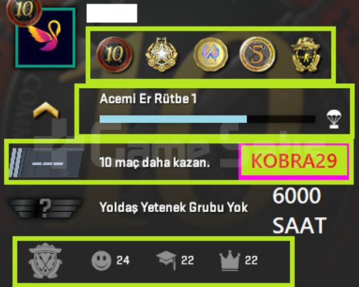 ANINDA TESLİM !6000 SAAT ! 5 MADALYA 46 WİN FACEİT