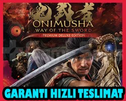 5 KİŞİYE ÖZEL Onimusha WotS - Pre Dlx Edt + 2OYUN