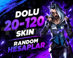 TR | 20 - 120 SKİN GARANTİLİ HESAPLAR / BOŞ YOK
