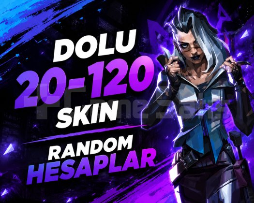 TR | 20 - 120 SKİN GARANTİLİ HESAPLAR / BOŞ YOK