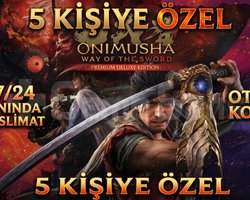 5 Kişiye Özel Onimusha WoS Premium Deluxe Oto Kod