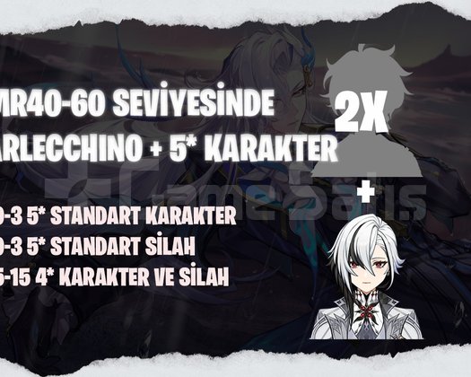 EU | MR40+ Arlecchino + 2x5 Etkinlik Karakteri