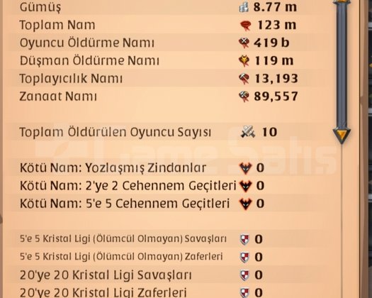 123m fame 60m silver HESAPLİ HESAP