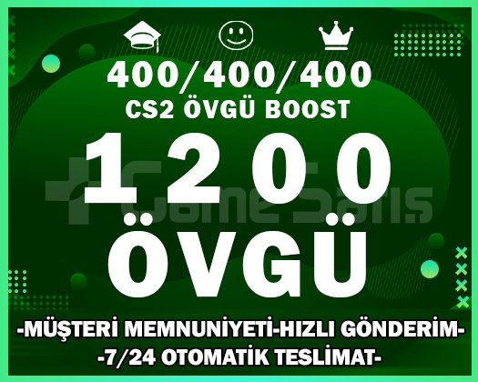 Yeşil Faktör 1200 CS2 ÖVGÜ BOOST