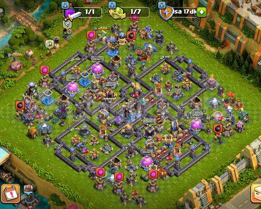 Full satılık clash of clans hesabı