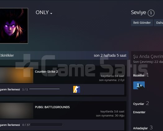 hesabı uzun zamandır oynamadıgım ıcın satıyorum
