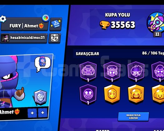 35K 2020 hesabı bol nadir skinli acil satılık