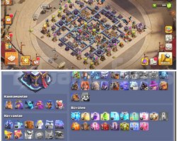 TH15COC |  İSİM HAKLI + TAMAMEN MAX KÖY !!