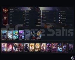 EUW | SEZON 1 | BAŞYARGIÇ KAYLE | 454 SKİN | 3K RP