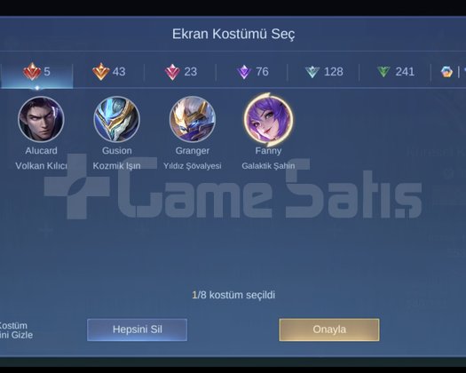 FANNY LEGEND GOLD TAG #000078 İLK SAHİBİNDEN FULL