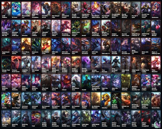 TR | 511 SKİN | 415K ZED OTP | 7 EBEDİ | 14 PRESTİ