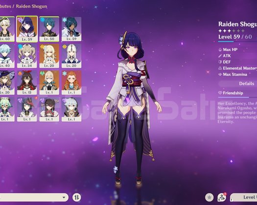 AR 45 EU | Raiden Shogun + 5 Silah Rational Takım