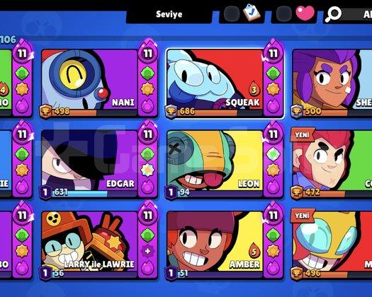 Brawl stars hesabı acil satılık