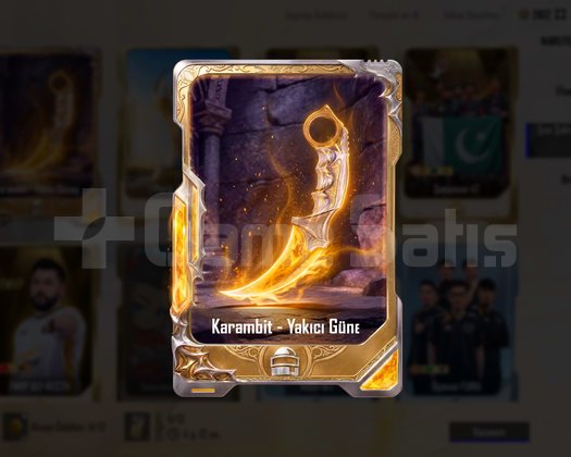 KARAMBİT KARTI İLANI !!