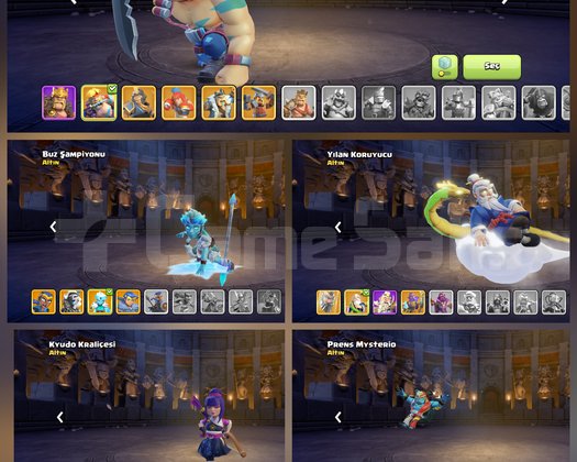 TH17 MAX HESAP | +6 ARKA PLAN | +24 HERO KOSTÜMÜ