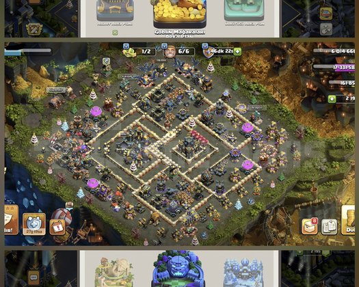 TH17 MAX HESAP | +6 ARKA PLAN | +24 HERO KOSTÜMÜ