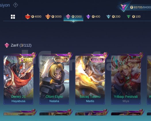 SAYGINA ÇOK AZ FULL+FULL HESAP