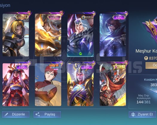 SAYGINA ÇOK AZ FULL+FULL HESAP