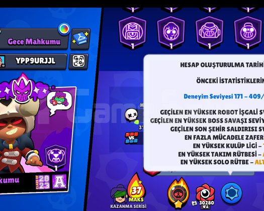 Brawl Stars Hesabı İlanııı Acilll