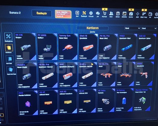 +5 L11A3 SINIRSIZ VE +5 SINIRSIZ GLOCK 18