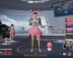 Çift M4 Buz 7 Maskara scar 4lvl nadir ustler temiz