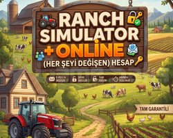 RANCH SIMULATOR + ONLİNE HER ŞEYİ DEĞİŞEN HESAP