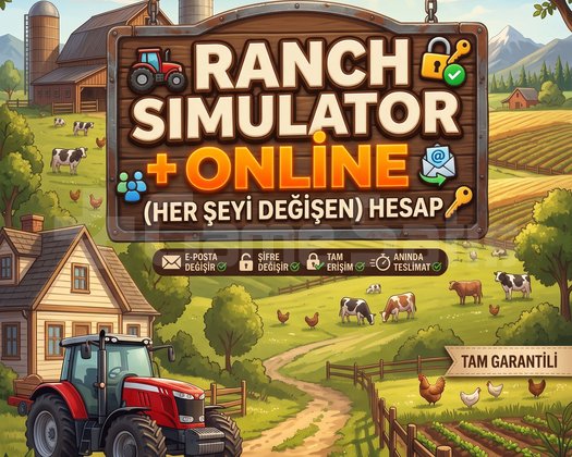 RANCH SIMULATOR + ONLİNE HER ŞEYİ DEĞİŞEN HESAP