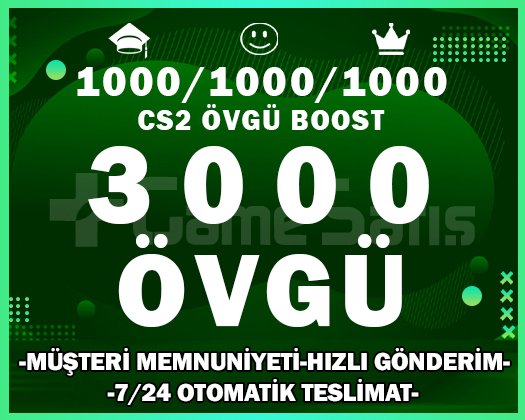 Yeşil Faktör 3000 CS2 ÖVGÜ BOOST
