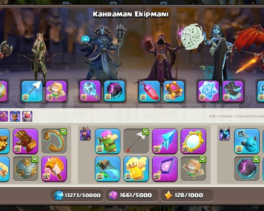 OYUNDA ALINABİLİR HERŞEY ALINMIŞ VE HERŞEY FULL
